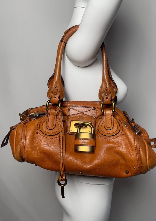 CHLOÉ 2006 orange paddington
