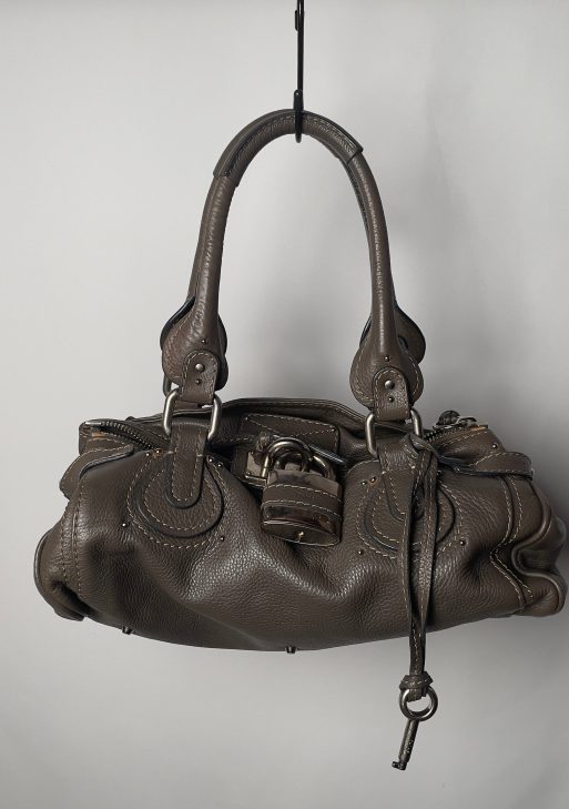CHLOÉ 2007 paddington in dark grey