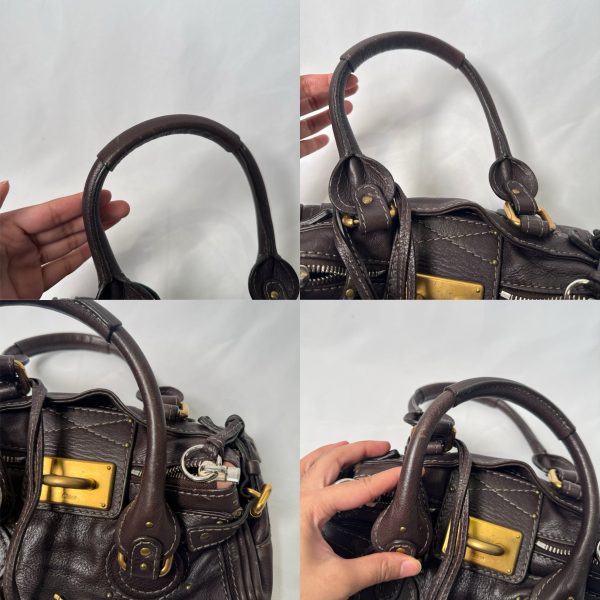 CHLOÉ 2007 brown mini paddington