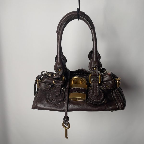 CHLOÉ 2007 brown mini paddington
