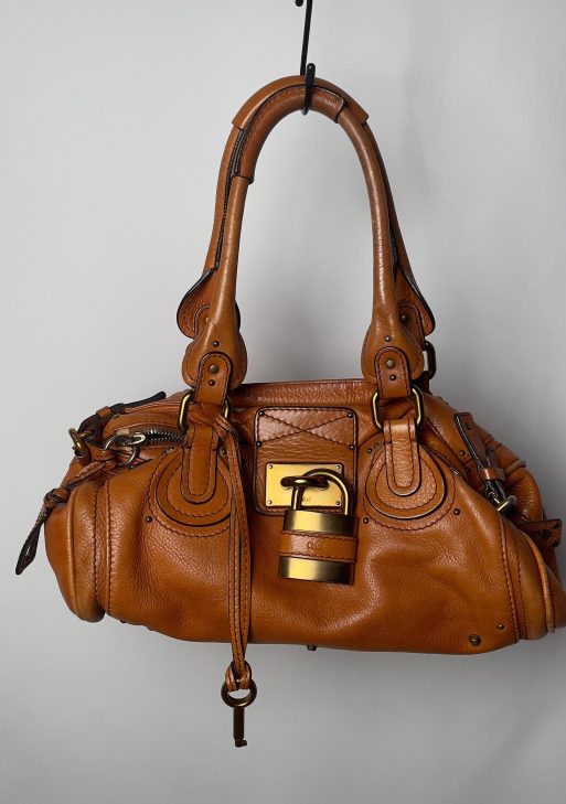 CHLOÉ 2006 orange paddington