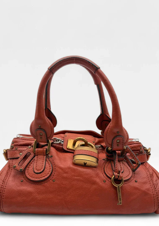 Chloé handbag Paddington orange