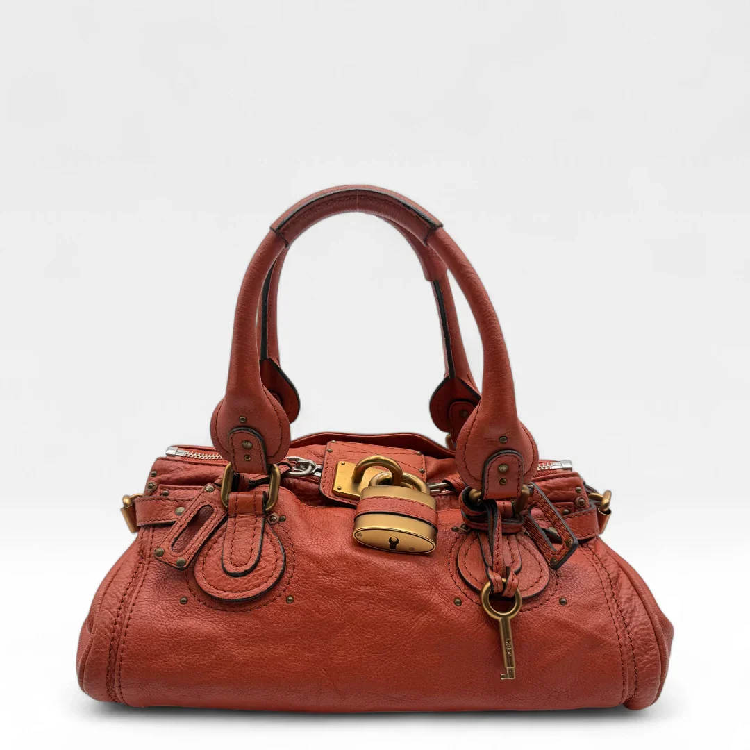 Chloé handbag Paddington orange
