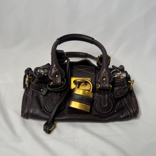 CHLOÉ 2007 brown mini paddington