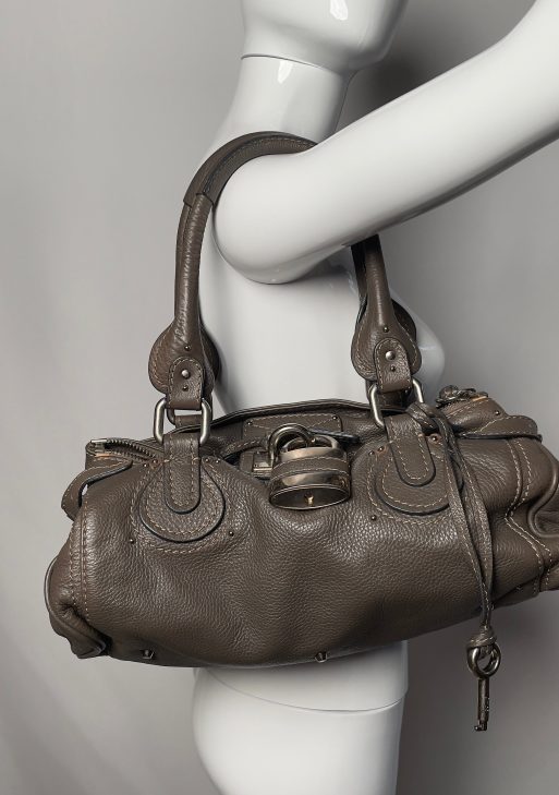 CHLOÉ 2007 paddington in dark grey