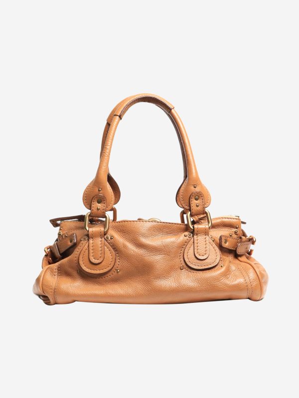 Tan Paddington leather bag