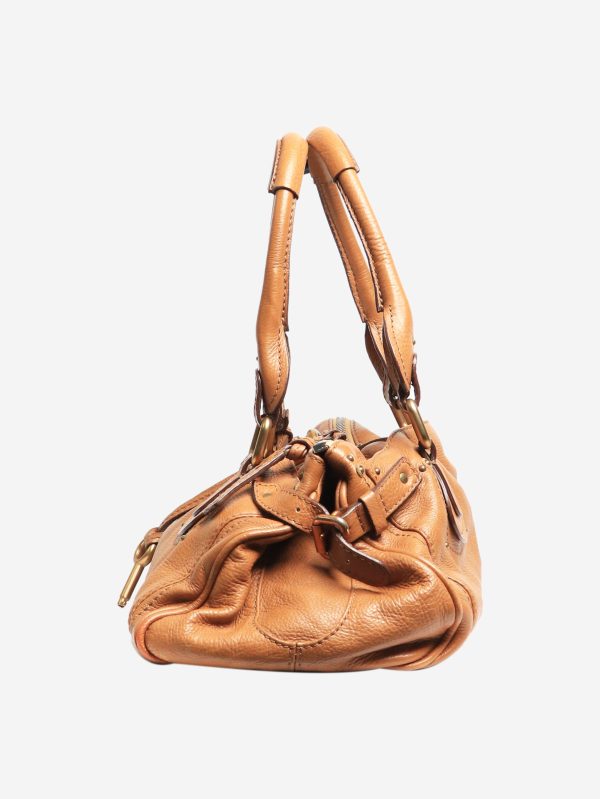 Tan Paddington leather bag