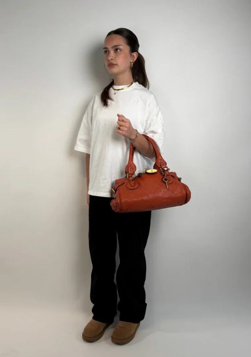 Chloé handbag Paddington orange