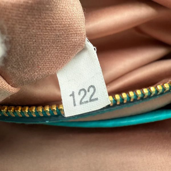 Miu Miu Madras handbag turquoise - Image 18