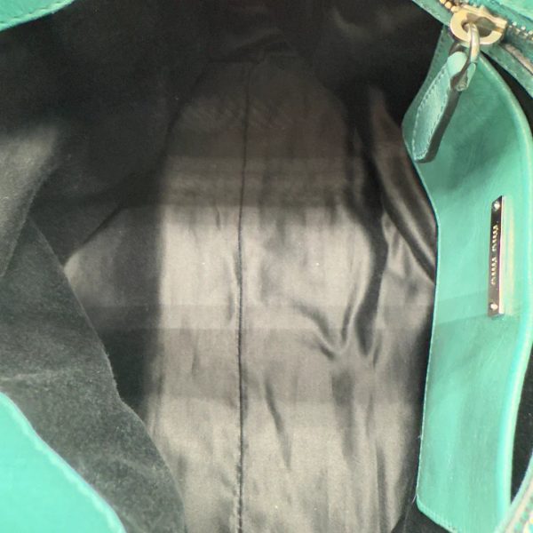 Miu Miu handbag Vitello turquoise - Image 16