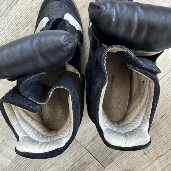 Isabel Marant Bekett Wedge Sneakers – Black & Cream ¦ Best Deal - Image 4