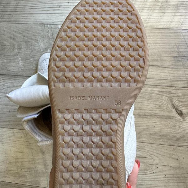 Isabel Marant Women's Cream and White Trainers ¦ Best Deal - Image 4