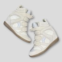 Isabel Marant Women's Cream Trainers ¦ Best Deal