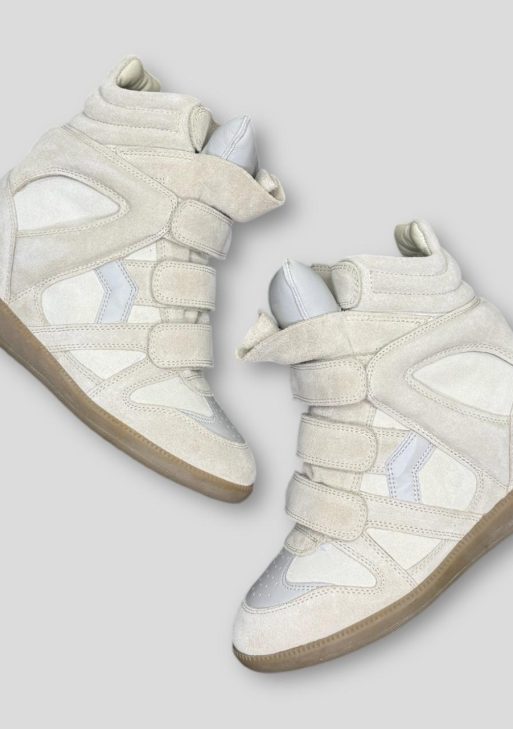 Isabel Marant Women's Cream Trainers ¦ Best Deal