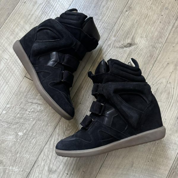 Isabel Marant Women's Black and Navy Trainers ¦ Best Deal - Image 5