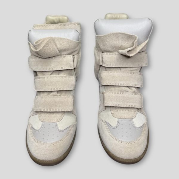 Isabel Marant Women's Cream Trainers ¦ Best Deal - Image 2