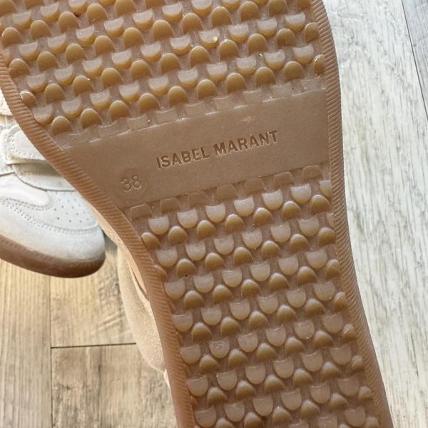 Isabel Marant Women's Cream and Tan Trainers ¦ Best Deal - Image 6
