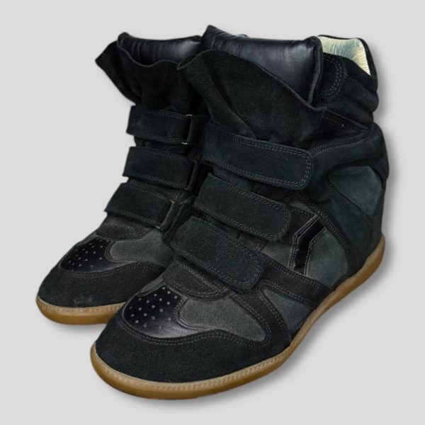 Isabel Marant Women's Black and Grey Trainers ¦ Best Deal - Image 1