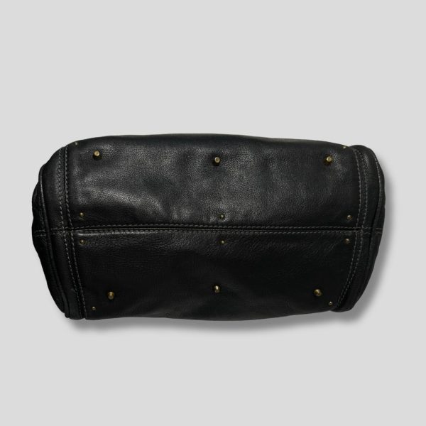 Chloe Paddington Bag  Black Leather With Gold Lock Hardware - Image 6