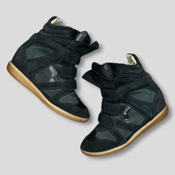 Isabel Marant Women's Black and Grey Trainers ¦ Best Deal