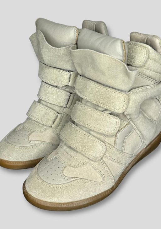 Isabel Marant Women's Cream Trainers ¦ Best Deal
