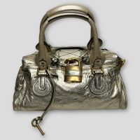 Chloe Paddington Bag  Metallic Light Gold Color