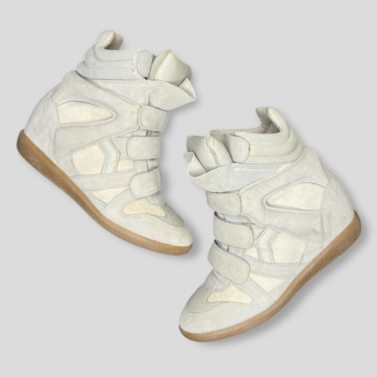 Isabel Marant Women's Cream and White Trainers ¦ Best Deal