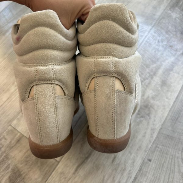 Isabel Marant Women's Cream and Tan Trainers ¦ Best Deal - Image 3