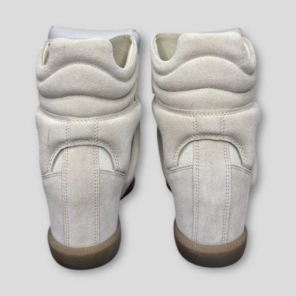 Isabel Marant Women's Cream Trainers ¦ Best Deal - Image 4