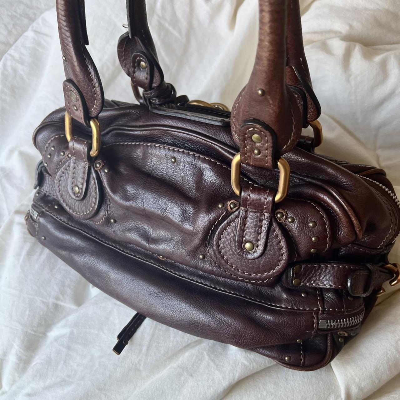 Authentic Chloe East-West Paddington Bag – Chocolate Brown