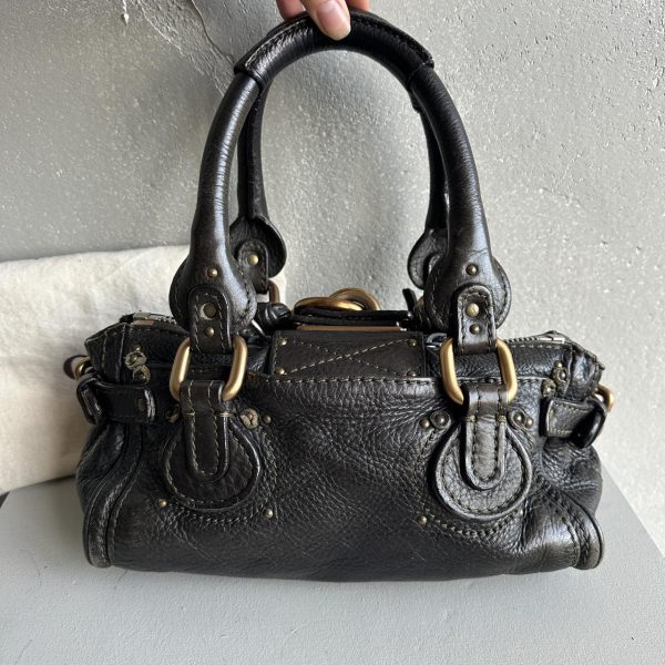 Iconic Chloe Paddington Bag khaki / Black leather - Image 1