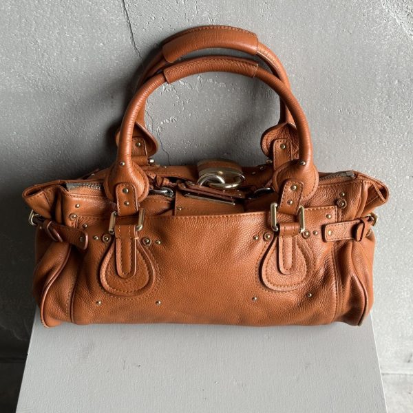 Iconic Chloe Paddington Bag in Tan leather - Image 1
