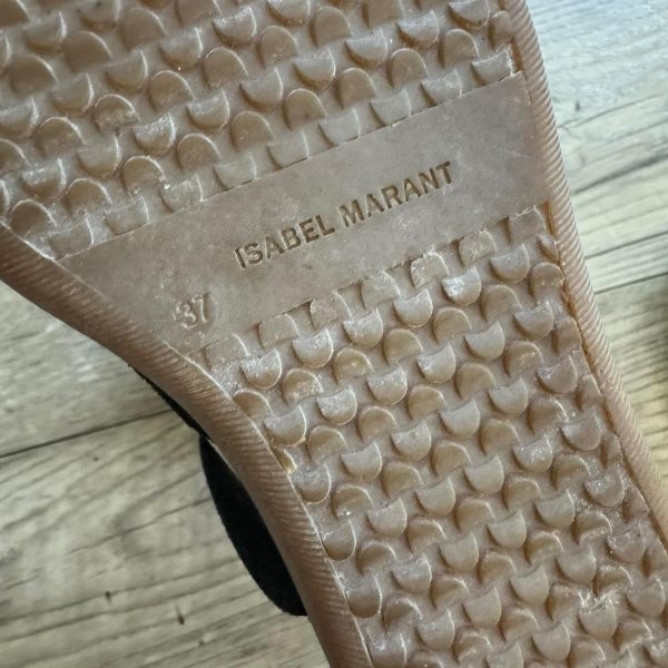 Isabel Marant Bekett Wedge Sneakers – Black & Cream ¦ Best Deal - Image 3