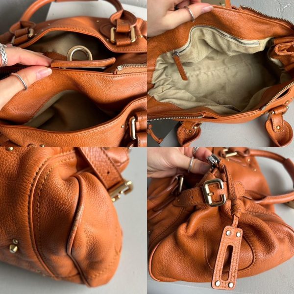 Iconic Chloe Paddington Bag in Tan leather - Image 6