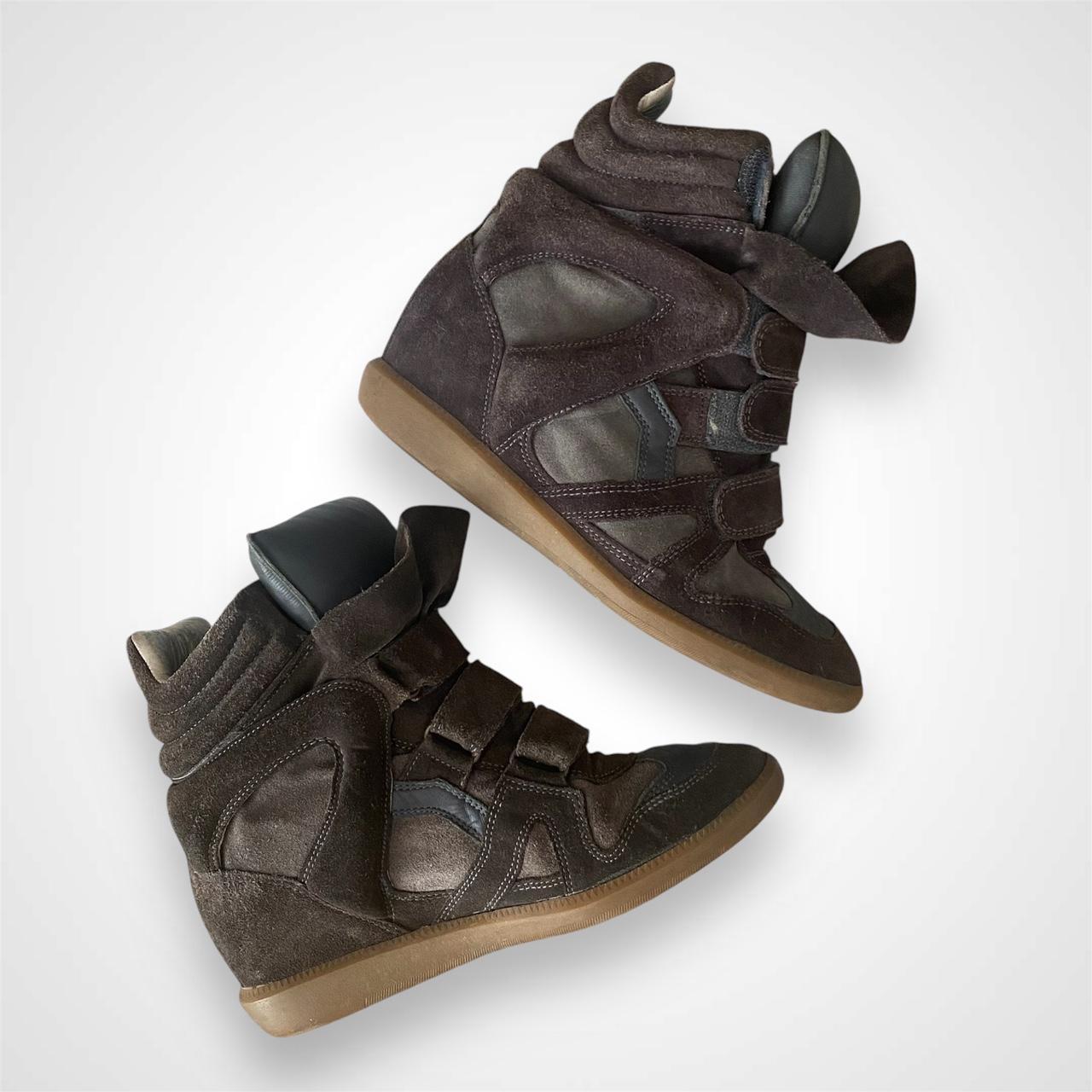 Isabel Marant Women's Brown and Grey Trainers ¦ Best Deal