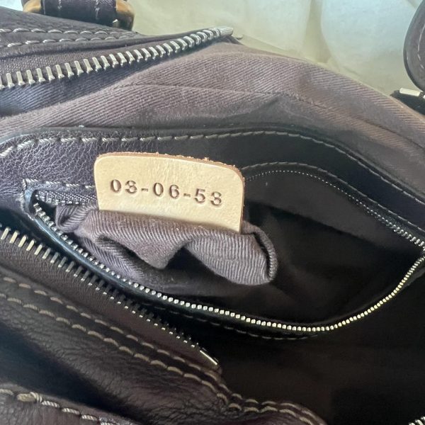 Authentic Chloe East-West Paddington Bag – Chocolate Brown - Image 6