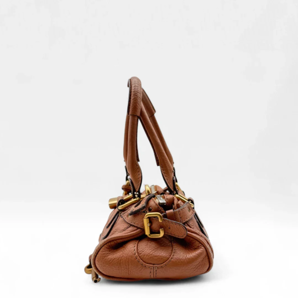 Chloe handbag Paddington mini brown - Image 4
