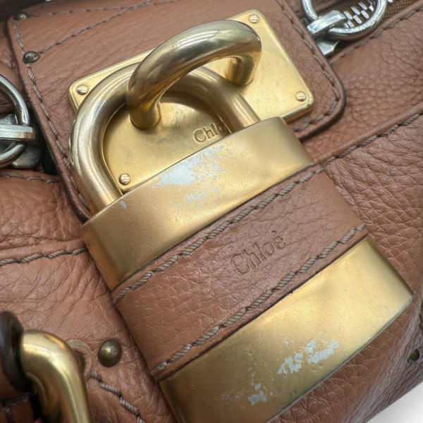 Chloe handbag Paddington mini brown - Image 12