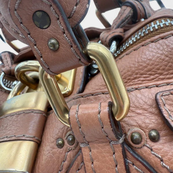 Chloe handbag Paddington mini brown - Image 13