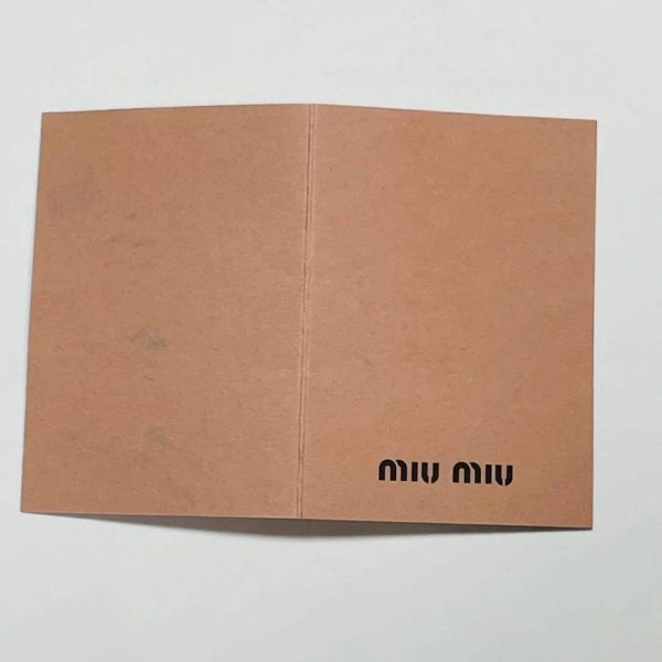 Authentic PreOwned miu miu Vitello Lux Ribbon 2way Bag Navy - Image 9