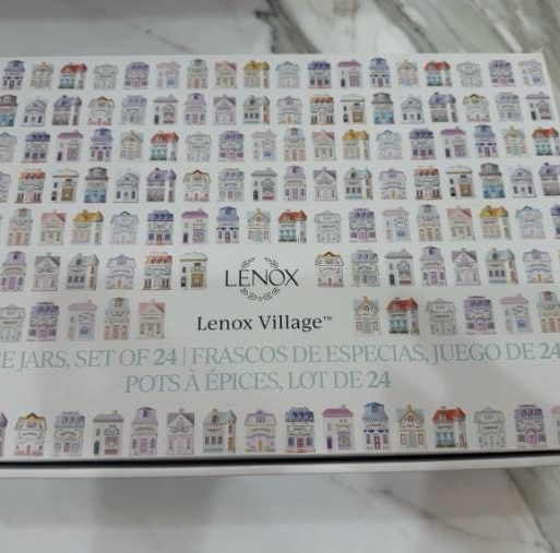 2024 Lenox Spice Village 24 Jar Full Collection Complete Set Box wi