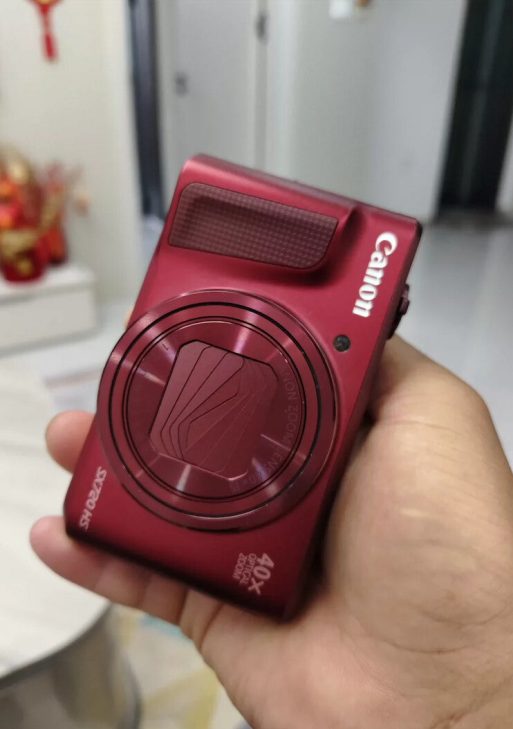 Canon PowerShot SX720 HS 20.3MP 40x Optical Zoom Wifi Compact Digital Camera-Red