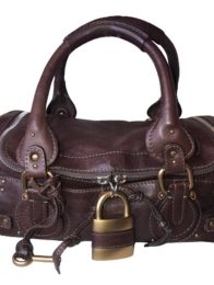 Chloe Paddington Brown Leather Bag – Lock, Key, COA & Dust Bag