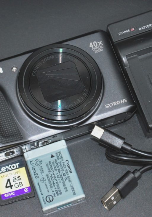 Canon PowerShot SX720 HS 20.3MP Compact Digital Camera Black