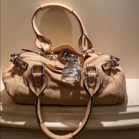 Preowned Chloe Paddington Bag – Beige Leather