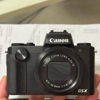 Canon PowerShot G5X 20.2MP Digital Camera w/viewfinder - Wi-Fi&NFC Black Tested
