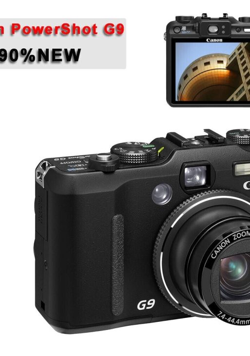 Canon PowerShot G9 Digital Camera with 6x Optical Image Stabilized Zoom 85% New