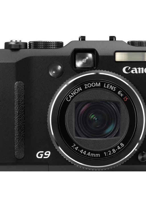 Canon PowerShot G9 Digital Camera with 6x Optical Image Stabilized Zoom Black