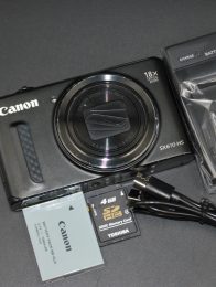 Canon PowerShot SX610 HS Black 20.2MP Digital Camera 18x