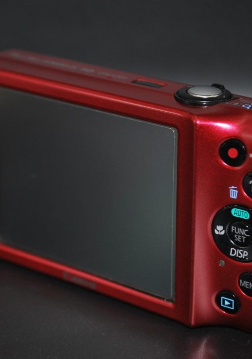 Canon PowerShot A3400 IS 16.0MP Digital Camera Red